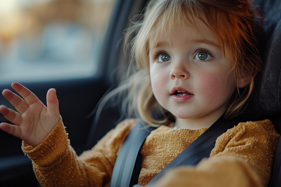 child-friendly seat belt adjuster